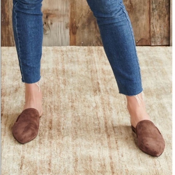 Jenni Kayne Suede Mule ~Espresso Brown 40 EU 10 NIB - Picture 3 of 16